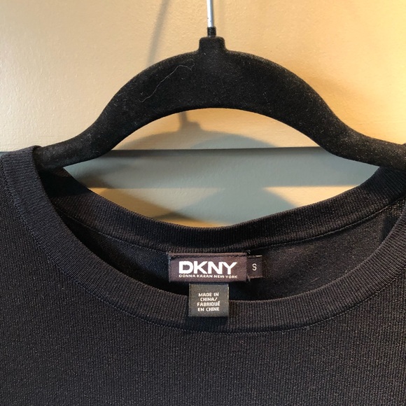 DKNY multi fabric dress Sz S - Picture 2 of 5